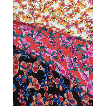 Blommadesign Rayon Challis 32S Trycktyg