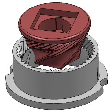 95% Alumina Conical Burr fyrir handvirk kaffi kvörn