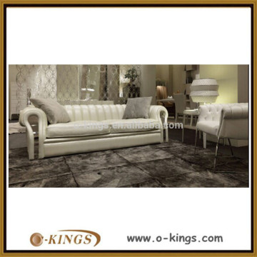luxury white leather chesterfield sofa