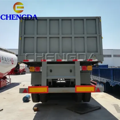 Customized 3 Axle Fence Truck Trailer with Best Price - Chengda Factory