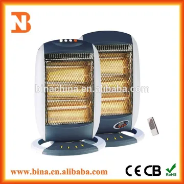 remote control 3 heating setting halogen infrared room heater
