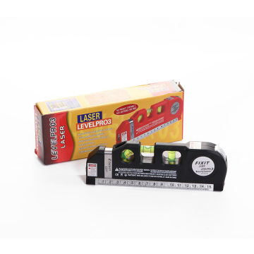 Mezzo a nastro a livello laser 3 in 1-Righello multifunzione