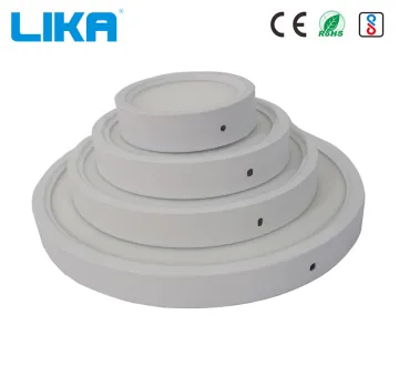 Round Trimless 7W Surface Mounted Led Panel Light