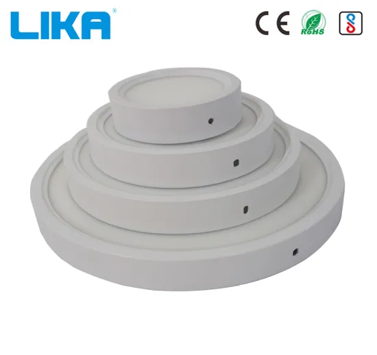 Round Trimless 12W Surface Mounted Led Panel Light
