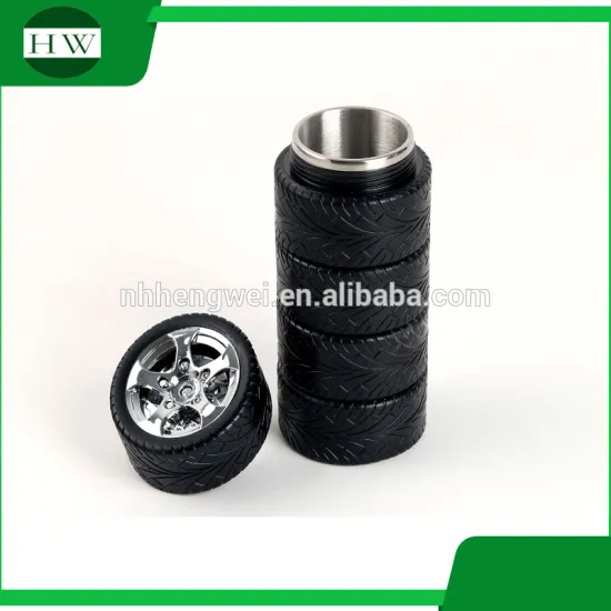 Double Wall Tire Shaped Stainless Steel Mug