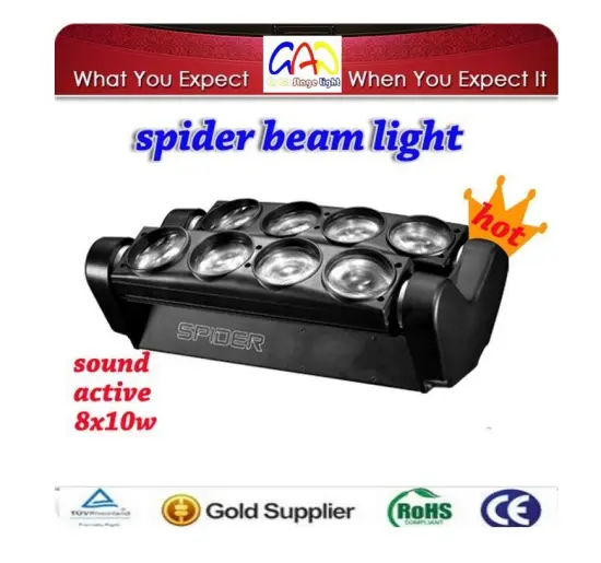 Promotion New Stage Light LED Spider Beam Moving Head Light