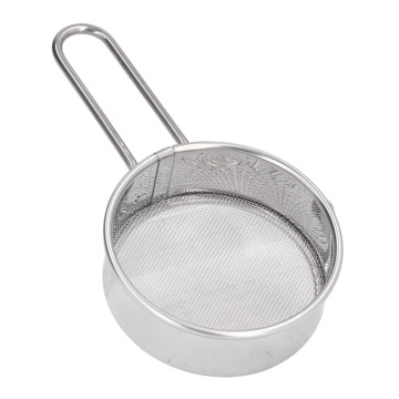 JHY Stainless Steel Sieve with Fine Mesh: Anti-corrosion and Anti-rust Flour Shaker for Kitchen Baking