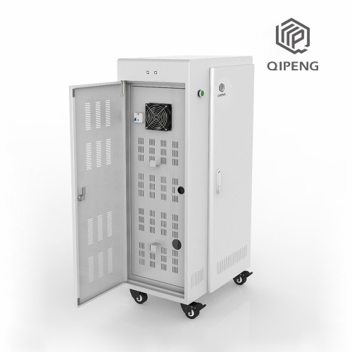 Laptop Storage and Charging Cart for 40 Laptops