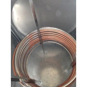 large  solar hot water project tank
