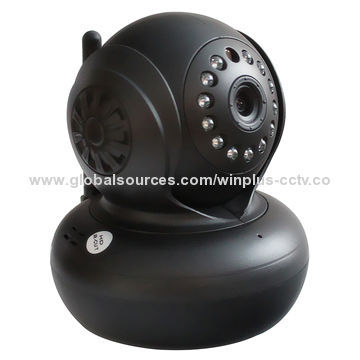 Wi-Fi PTZ Baby Monitor Camera, 720P P2P, Supports 32GB TF Card, Remote Viewing on iPhone
