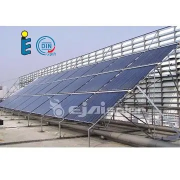 Unpressurized solar collector, solar water heating project collector