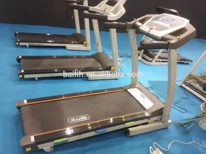 Treadmill home with massager and twister and shock absorption, Bailih best body fit treadmill for home use