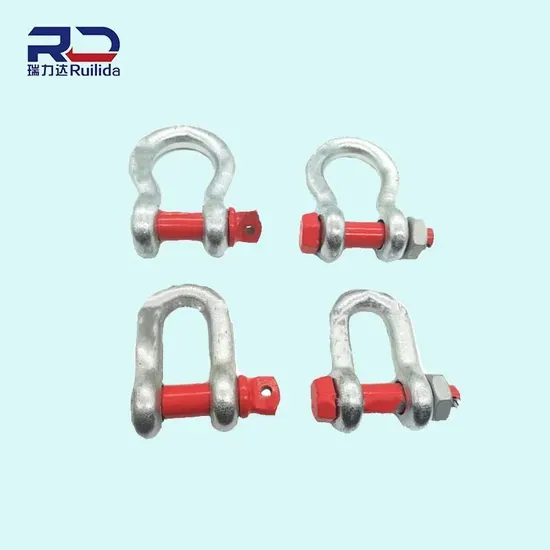 D-Type Shackle with Corrosion Resistance