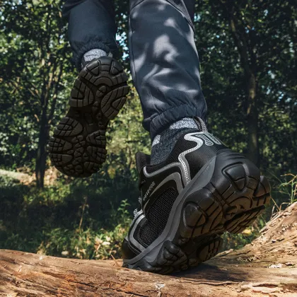 Summer Large Size Men's Anti-Slip Custom Jogging Hiking Shoes