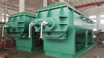 Electroplating sludge drying machine