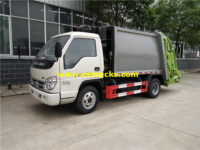 Foton 3000 Litres Garbage Compactor Vehicles