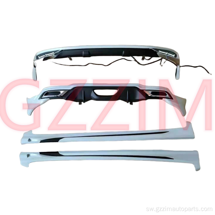 Chr 2020 Front & nyuma bumper mdomo bodykit