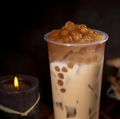 Frozen Coffee Golden Boba food