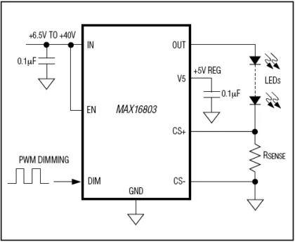 The led driver metal box Osram