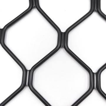 Black aluminium security mesh