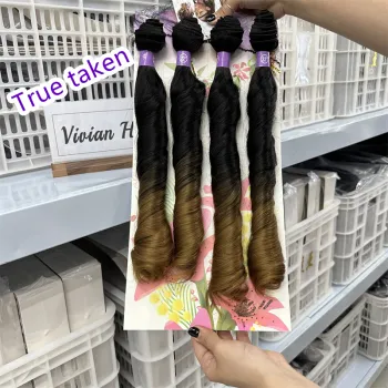 Affordable Body Wave Synthetic Hair Bundles and Packs