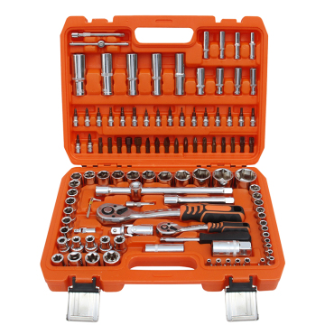 High Quality CRMO 108 Pcs Car Tool Kit Set Box Impact Socket Ratchet Tool Set