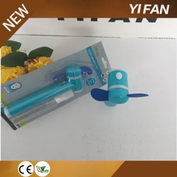2*AA battery operated mini water spray fan