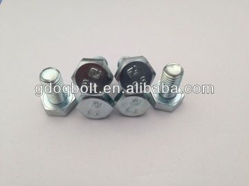 Bolt with carbon steel hex head bolts DIN933