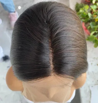 Bone Straight Lace Front Human Hair Wigs Transparent Lace Frontal Wig T Part Remy Brazilian Straight Lace Front Wig