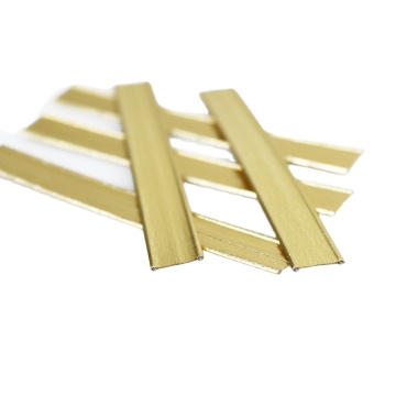Double line clamp and twisted tape for industrial use and food packaging