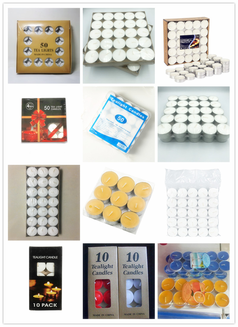 package of tealight candle