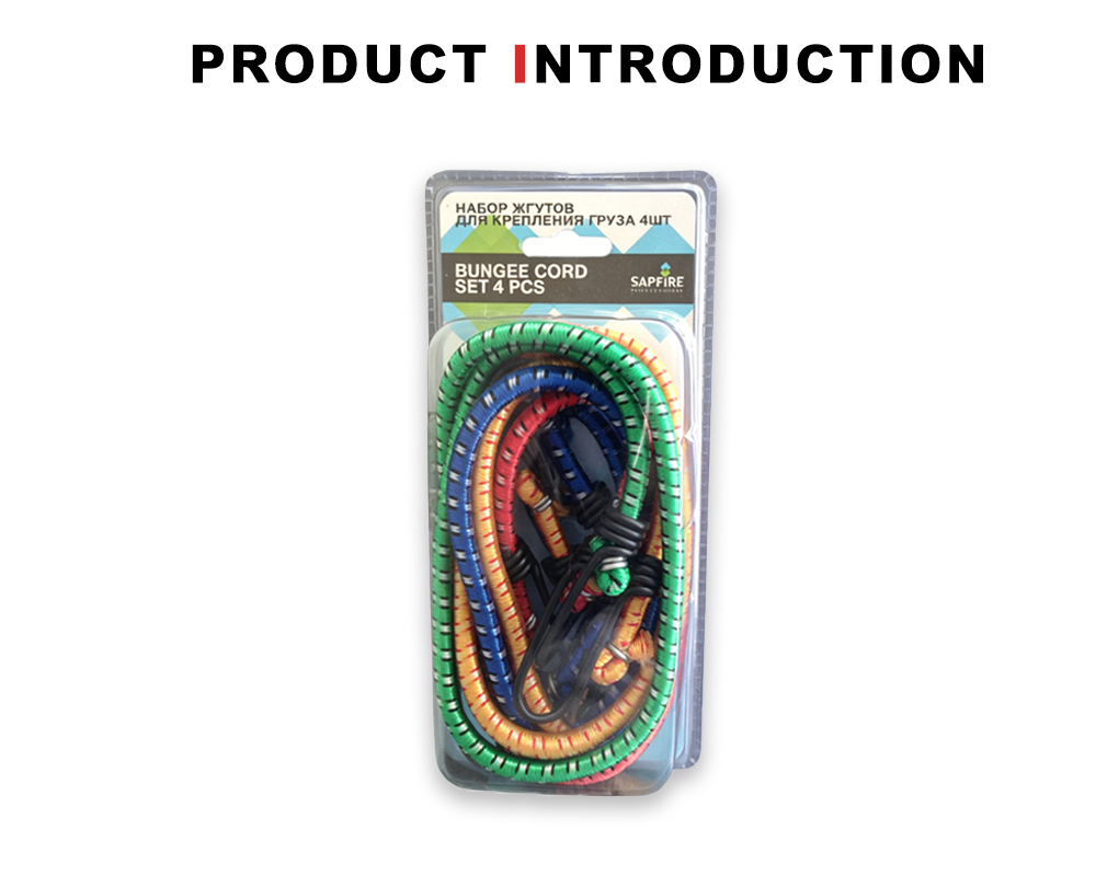 Elastic Tie-Down Bungee Cord Pack x