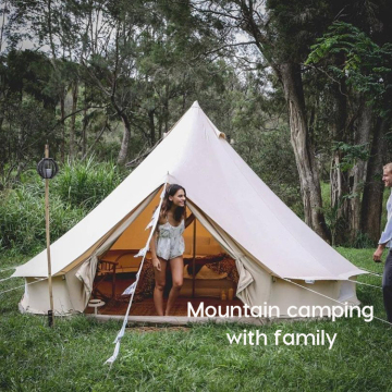 Luxury Waterproof Mongolian Yurt Tent for Glamping