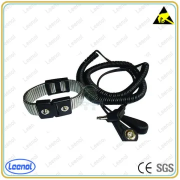 LN-1591601 Antistatic Dual Wire Metal Wrist Strap
