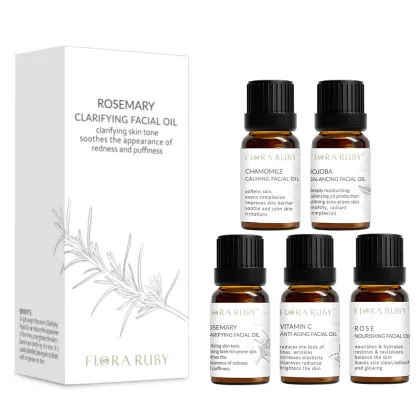 Nature-Inspired Facial Serum with Rosemary, Jojoba, and Vitamin C