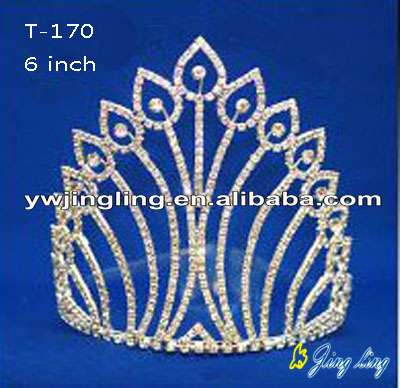 Water drop Rhinestone Pageant Crowns