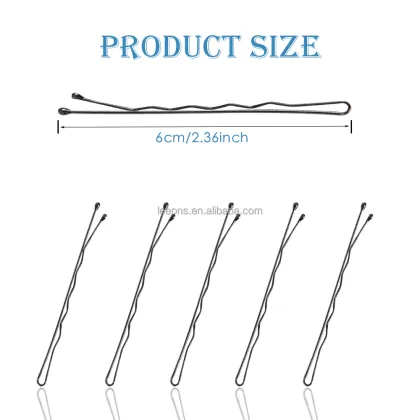 Bobby Pins for Waved Hair: Wedding Bridal Headwear and Hairstyle Accessories