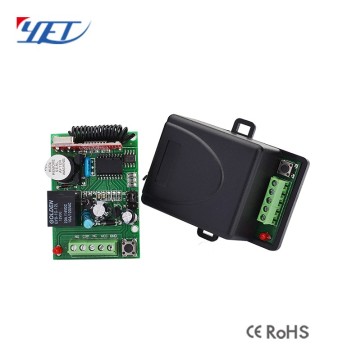 YET401PC Wireless Single Channel Learning Code 24V Remote Control Switch