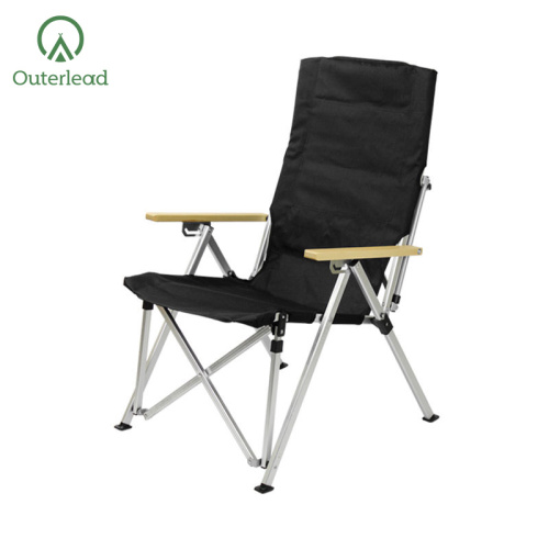 folding camping chair Aluminum Outdoor Chair Folding Garden Camping Chair Factory