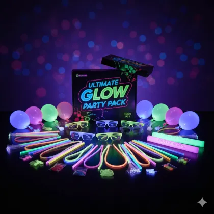 Glow Party Supplies 100+ PCS