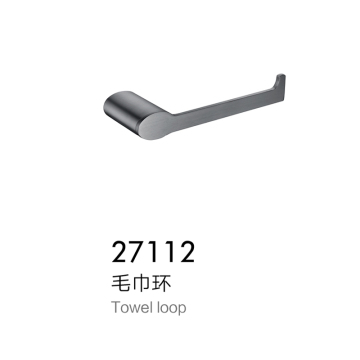 Modern Stainless Steel Wall-Mounted Towel Rack for Bathroom