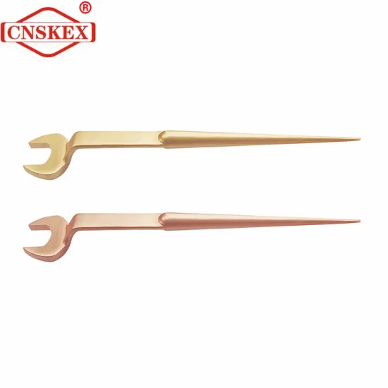 wrench construction offset type with pin