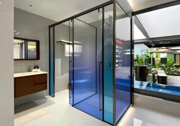 T Shape Glass Shower Enclosure
