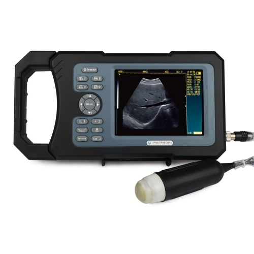 Black White Ultrasound Scanner for Animals Black Handheld Veterinary Ultrasound Machine Manufactory