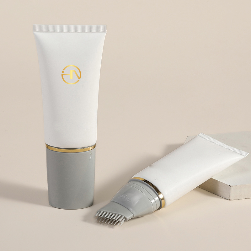 Custom Professional Hair Dye Applicator Bottle with Comb