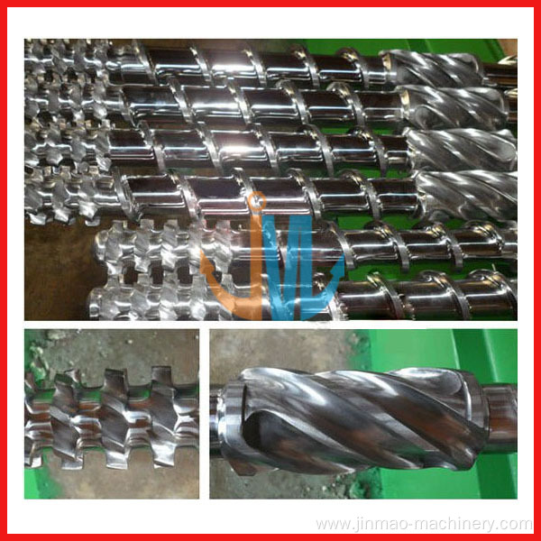 Film blowing extrusion screw and barrel with with high quality assurance