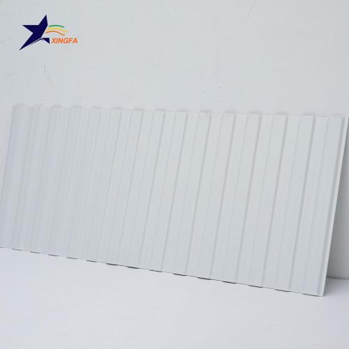 ASA UPVC Panel de pared de techo de plástico blanco