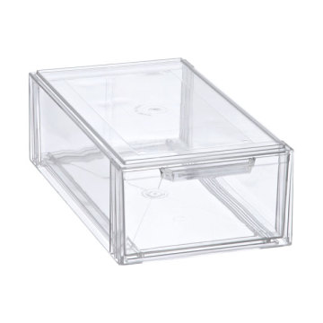 clear acrylic shoe display box