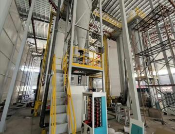 industrial professional powder coating system