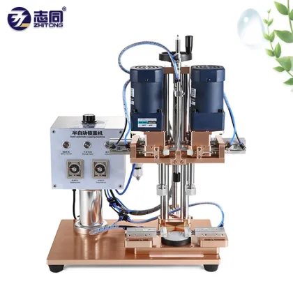 ZT Semi-Automatic Capping Machines for Bottles in Stock